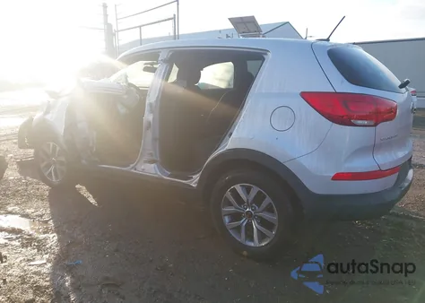 2016 Kia Sportage Lx from USA, damaged, VIN KNDPB3AC0G7855656